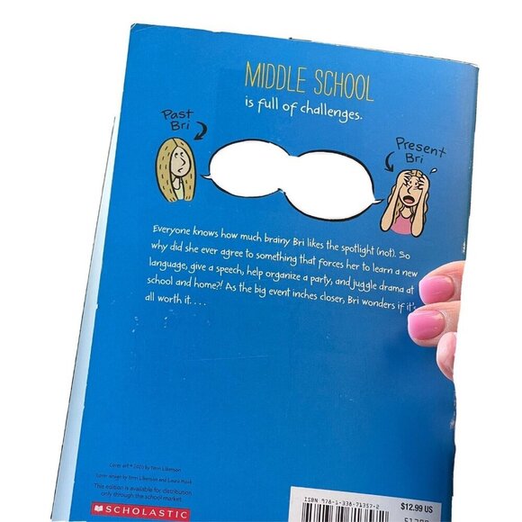 Becoming Brianna Terri Libenson Childrens book Young Readers Middle School - Picture 2 of 3